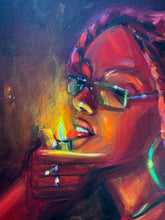 Load image into Gallery viewer, Young Woman with the Lighter
