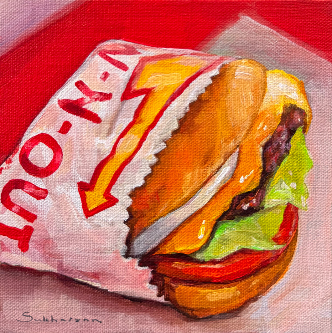 Still Life with InNOut Burger