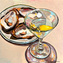 Load image into Gallery viewer, Still Life with Martini and Oysters
