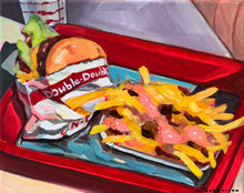 Load image into Gallery viewer, Still Life with Double In-N-Out Burger and Fries N3
