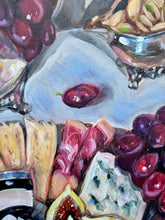 Load image into Gallery viewer, Still Life with Grapes and Silverware
