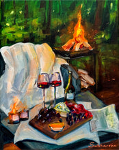 Load image into Gallery viewer, Cozy Evening by the Fire
