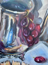 Load image into Gallery viewer, Still Life with Grapes and Silverware
