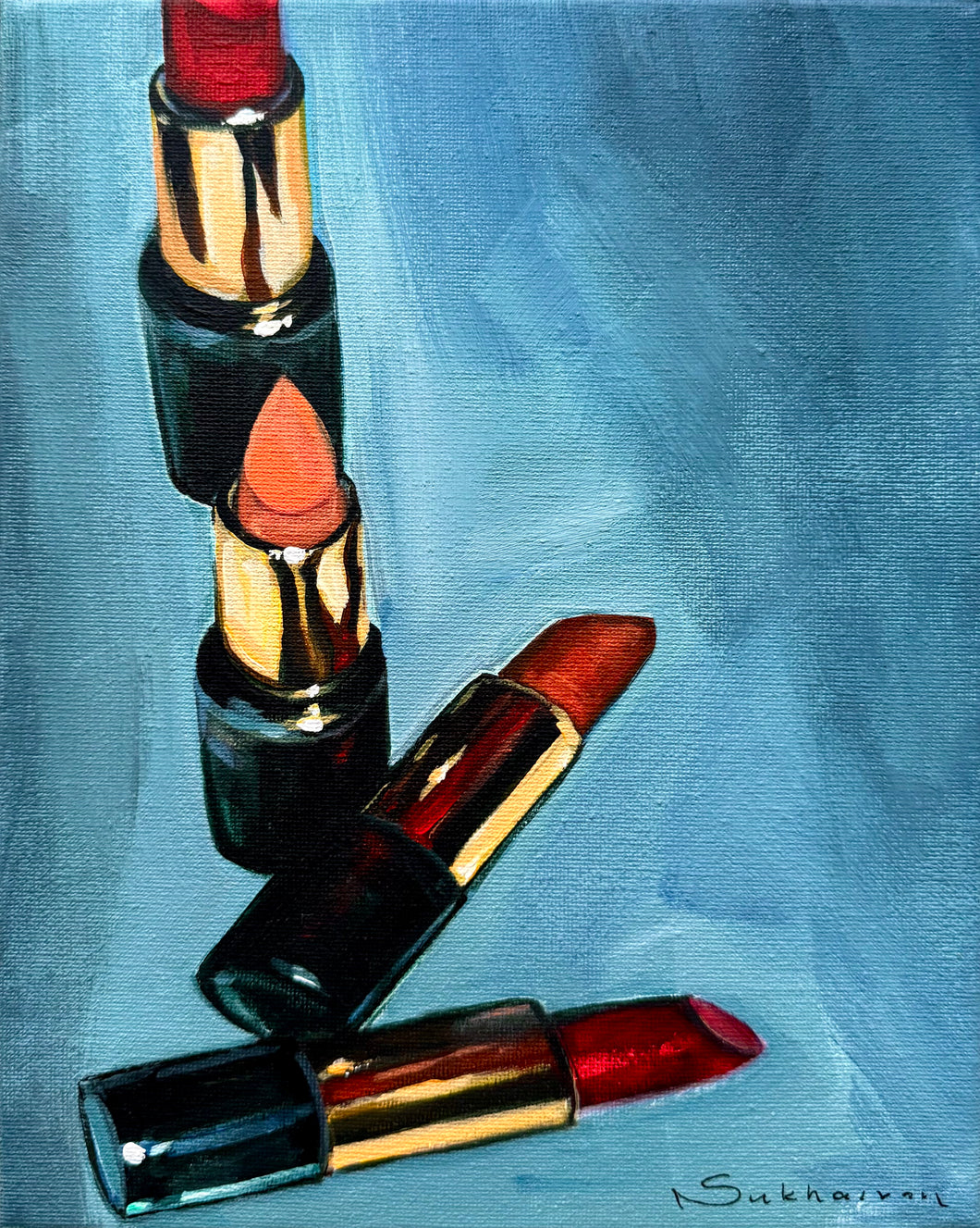 Still Life with Lipsticks