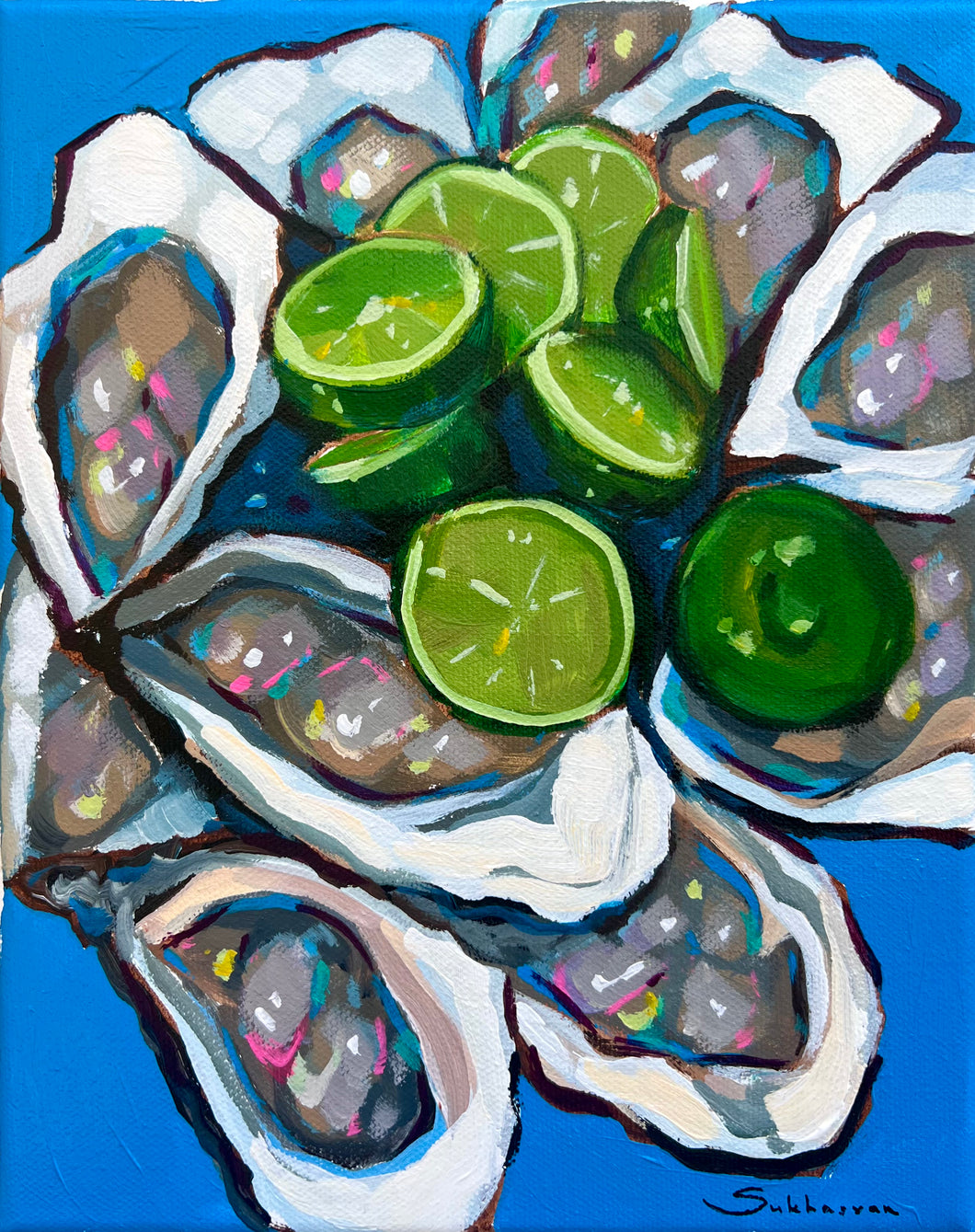 Still Life with Oysters and Limes