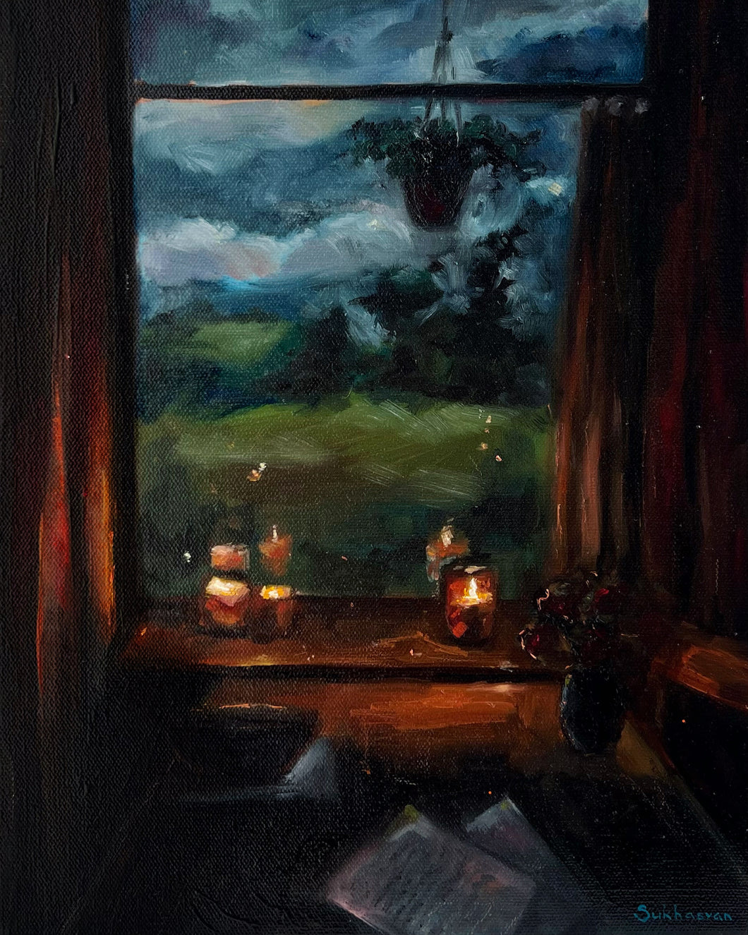 Interior with Candles