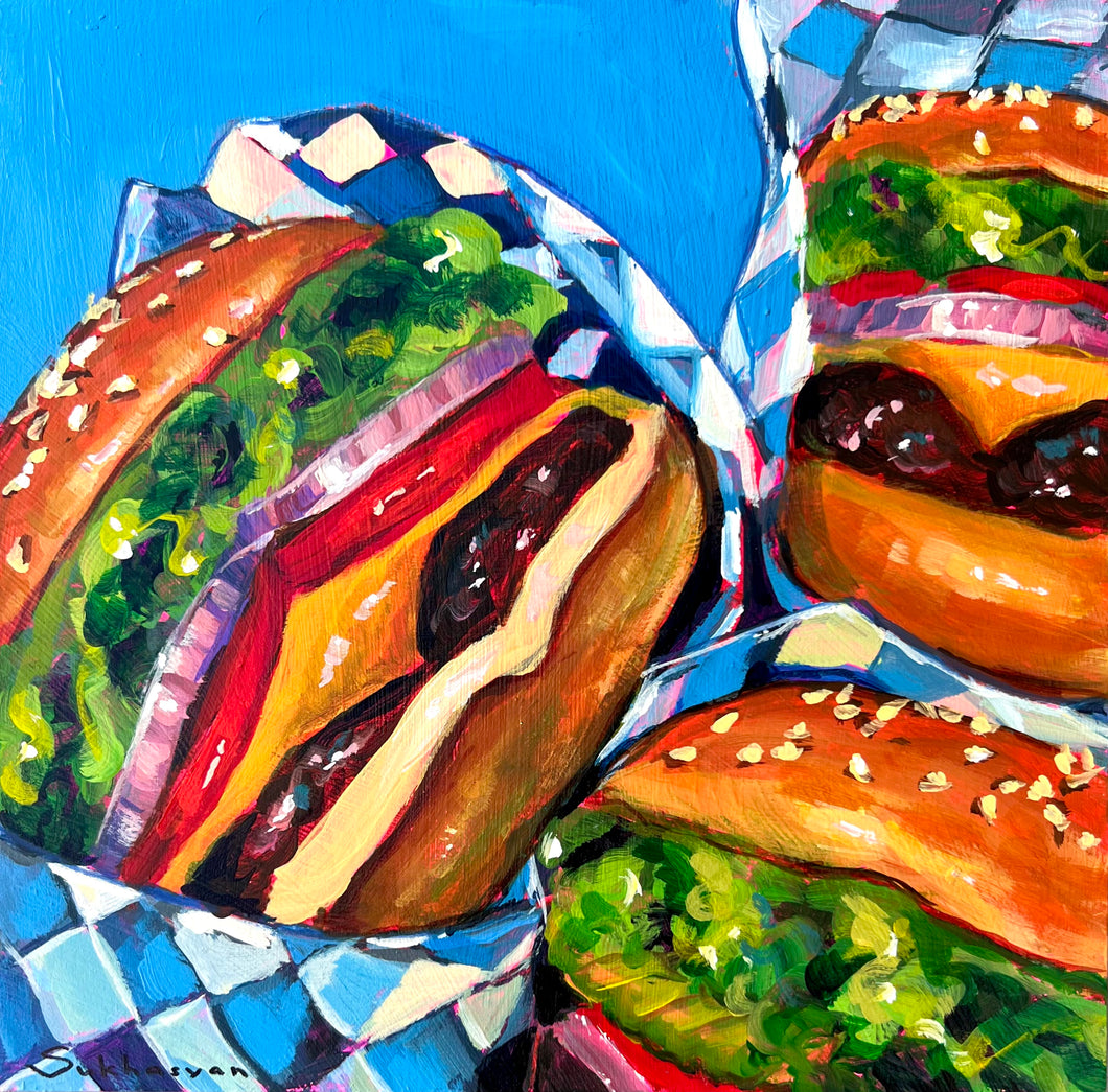 Still Life with Burgers