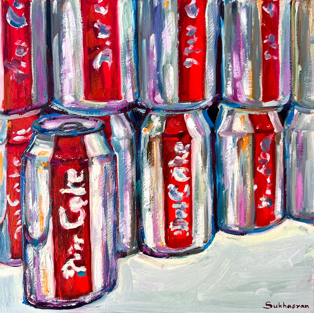 Still Life with Diet Cokes